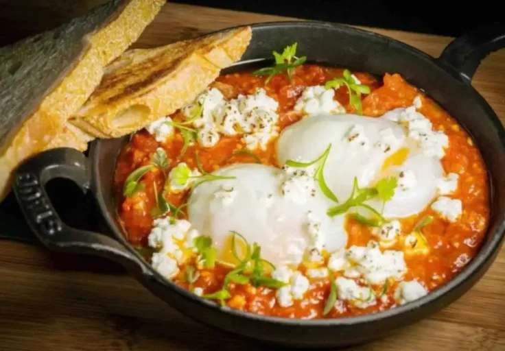 Poached eggs at Umi