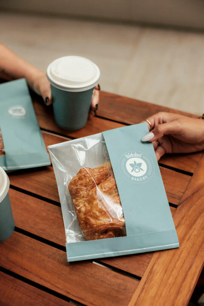 Baked goods and cofee at Halekulani Bakery