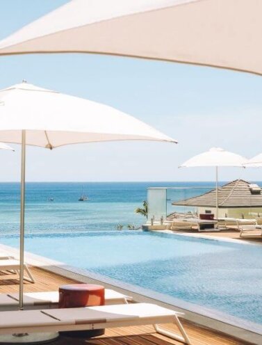 Pool view at Halepuna